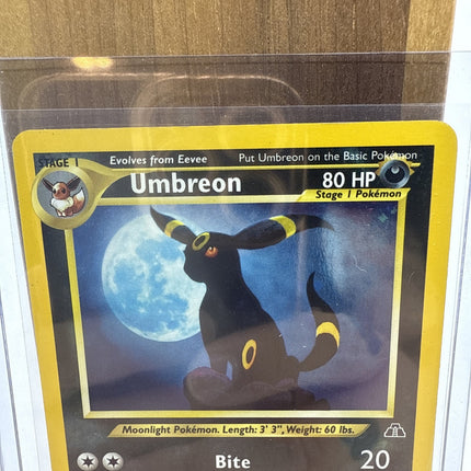 2001 Pokémon Neo Discovery Umbreon 13/75 Holo Ungraded NEVER PLAYED Nintendo
