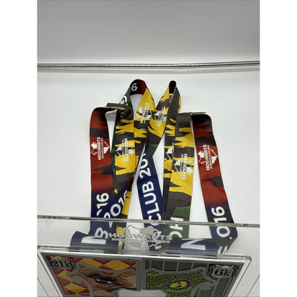 Harry Potter PHRC 2016 House Marathon Hogwarts Running Club Medal HRC Set