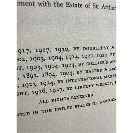 The complete Sherlock Holmes Vol 2 1930 Doubleday HC