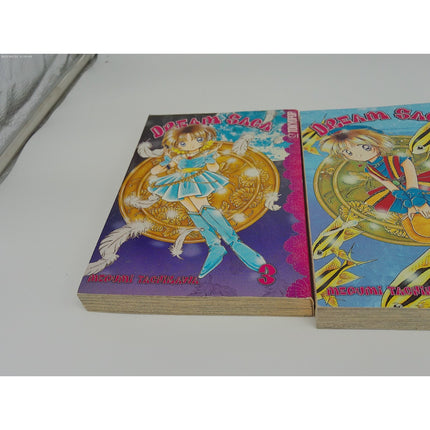 Dream Saga Volume 1-3 Megumi Tachikawa English Manga Tokyopop Shojo OOP Lot
