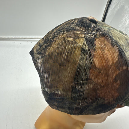 Mossy Oak Camo Mesh Trucker Hat 6 Panel NWT Adjustable Snapback Hunting/Fishing