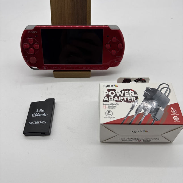 Sony PSP 3000 Handheld console Radiant Red
