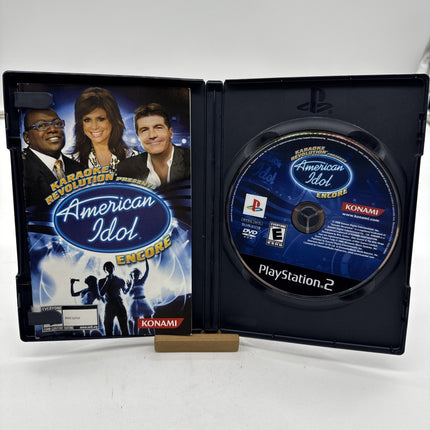 Karaoke Revolution Presents: American Idol Encore PS2 - CIB with Manual Tested