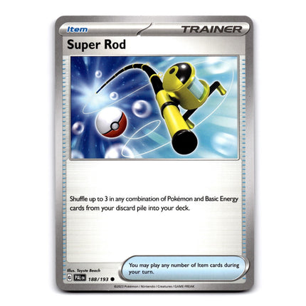 Super Rod Common SV02: Paldea Evolved 188/193 NM
