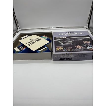 Vintage/Antique 1983 Golden Trivia Game Star Trek Edition 2 Or More Players