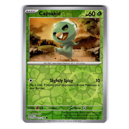 Capsakid Common SV01: Scarlet & Violet Base Set 027/198 NM