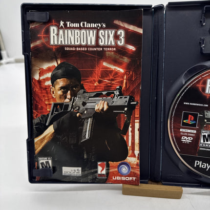 Tom Clancy's Rainbow Six 3 (Sony PlayStation 2, 2004) CIB Tested
