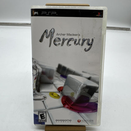 Archer MacLean's Mercury (Sony PSP, 2005) Pre-Owned CIB (Working)