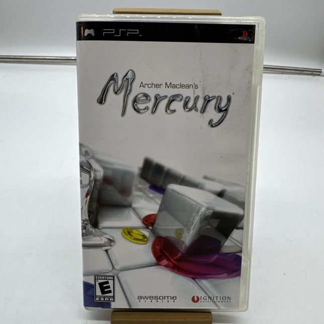 Archer MacLean's Mercury (Sony PSP, 2005) Pre-Owned CIB (Working)