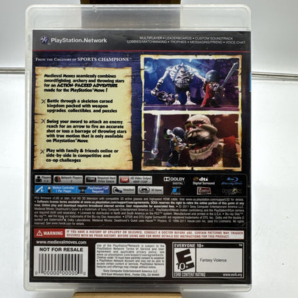 Medieval Moves Deadmund's Quest PlayStation 3 PS3 Complete in Box