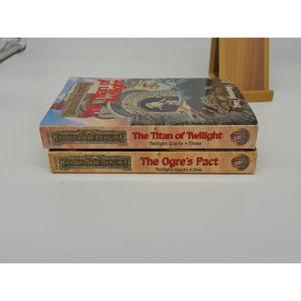 Forgotten Realms Troy Denning The Twilight Giant Trilogy Paperback First Edition