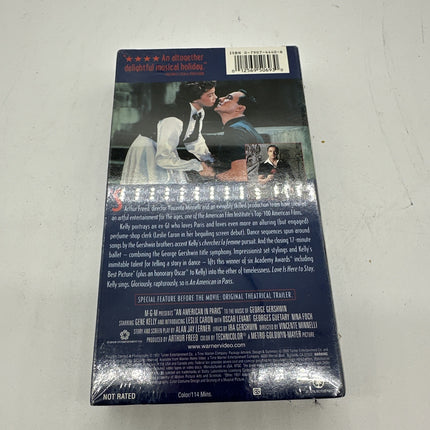 An American in Paris (VHS 1998) Gene Kelly & Leslie Caron MGM 1951 Classic NEW