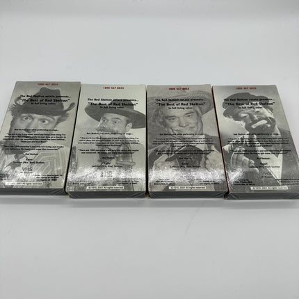 The Best Of Red Skelton 4 VHS Set 3 of 4 Brand New Factory Sealed