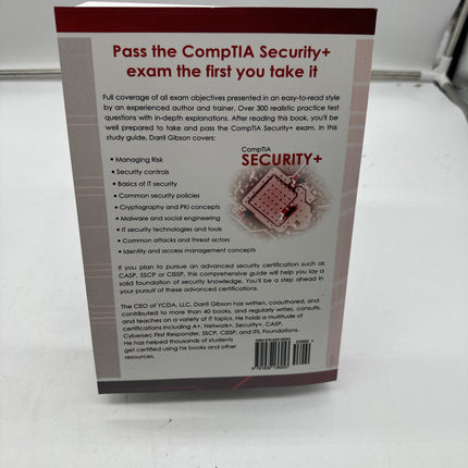 Comptia Security+ Plus Book SY0-501 Study Guide Darril Gibson