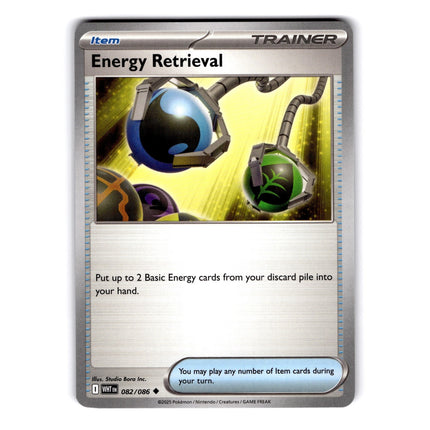 Energy Retrieval Common SV01: Scarlet & Violet Base Set 171/198 NM