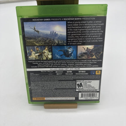 Grand Theft Auto 5 V CIB W/ Map + Manual - Xbox One