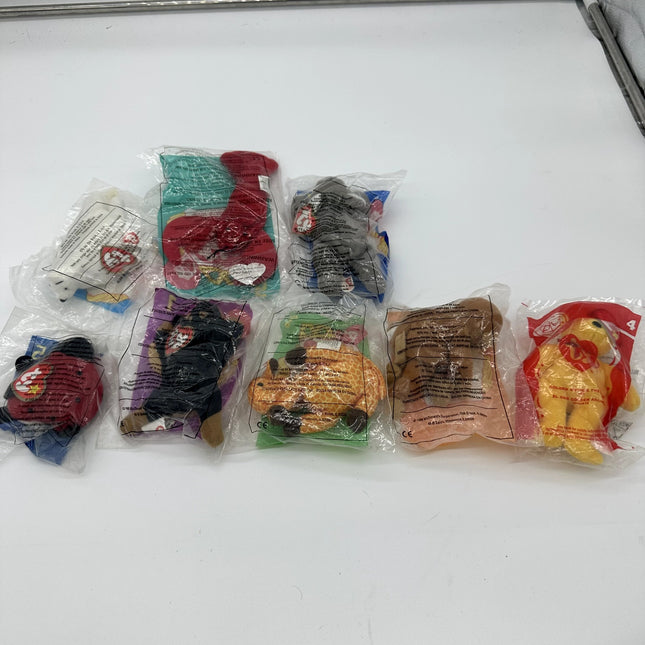 Lot Of Mixed Ty Tiny Babys Mcdonalds Lot Of 8 Sealed New