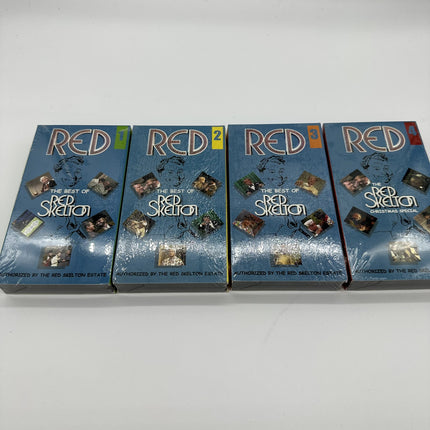 The Best Of Red Skelton 4 VHS Set 3 of 4 Brand New Factory Sealed