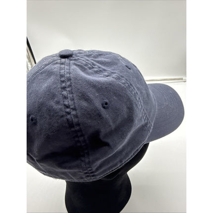 LA Rams Hat Cap Navy Blue Ram Logo NFL Football Snapback Logo Athletics VTG 90s