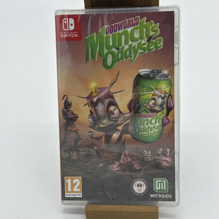 ODDWORLD MUNCH'S ODDYSEE - Nintendo Switch 2020 - NEW Factory SEALED