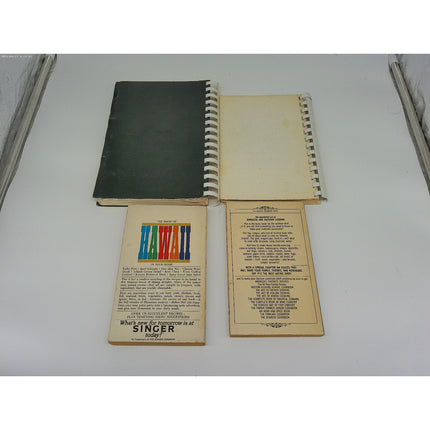 Lot of 4 Vintage 1950s-1960s Advertising Recipe Pamphlets / Cookbooks singer