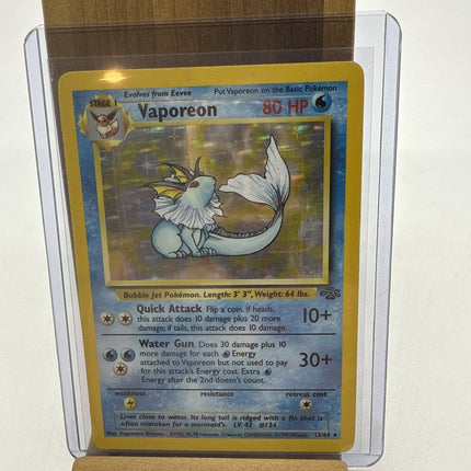 Vaporeon 12/64 Jungle Unlimited Holo