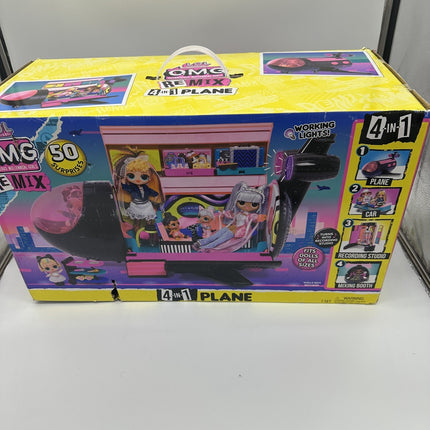 LOL OMG REMIX 4 IN 1 Plan Doll Toy Playset NIB set LOL SURPRISE!!!