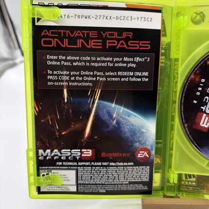 Mass Effect 3 - Microsoft Xbox 360 - Complete In Box CIB
