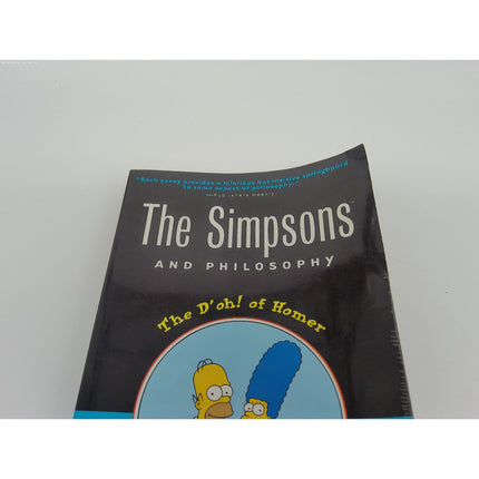 The Simpsons and Philosophy: The D'oh! of Homer (Popular Culture and Phil - GOOD