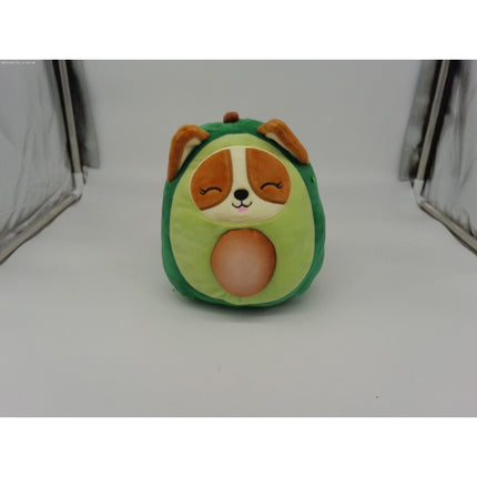 Squishmallows REGINA CORGI AVOCADO 7.5" Plush Corgi Dog In Avocado Costume Squad
