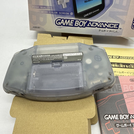Nintendo Gameboy Advance GBA Console Milky Blue w/Box Tested Rare Japan Import