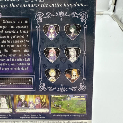 Re:Zero Prophecy of the Throne Day One Edition - Nintendo Switch - New Sealed