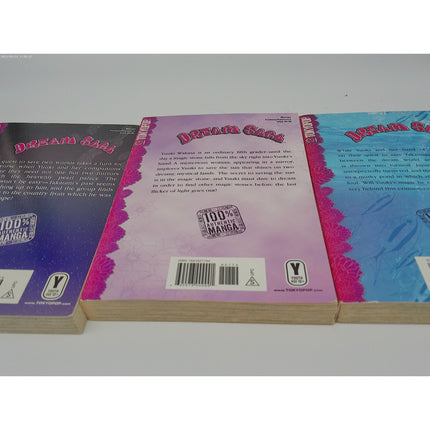 Dream Saga Volume 1-3 Megumi Tachikawa English Manga Tokyopop Shojo OOP Lot
