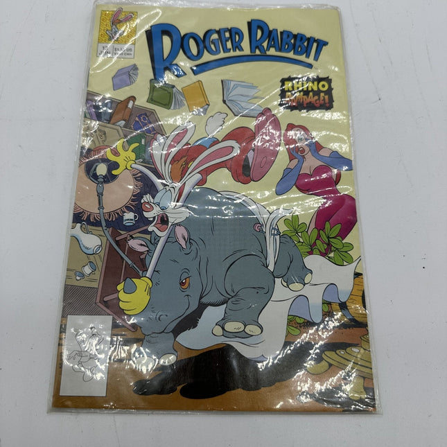 Roger rabbit Rhino Rampage Near Mint Comic Disney Comics
