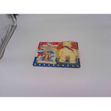 TY McDonald's Beanie Baby " Liberty the Bear 1996 SEALED