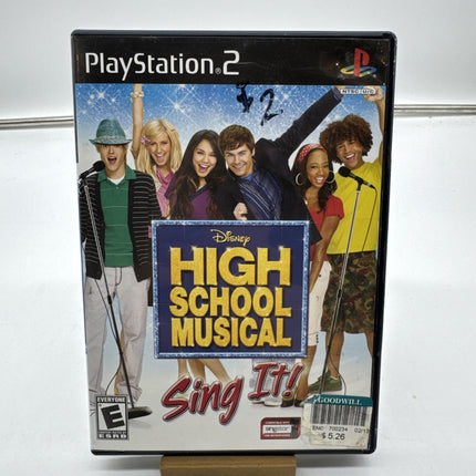 Disney High School Musical Sing It! | PlayStation 2 (PS2), 2007 | CIB | Tested