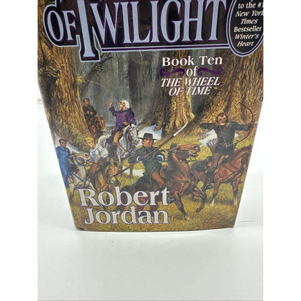 Crossroads Of Twilight Hardcover Book 10 The Wheel Of Time Robert Jordan 1st Ed