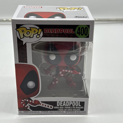 Funko Pop! Deadpool w/ Candy Canes #400, Holiday, Christmas, Marvel