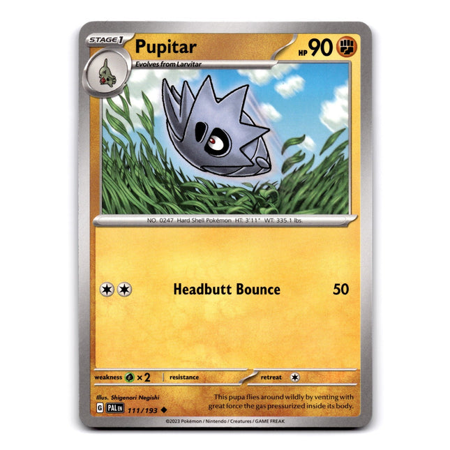 Pupitar Uncommon SV02: Paldea Evolved 111/193 NM