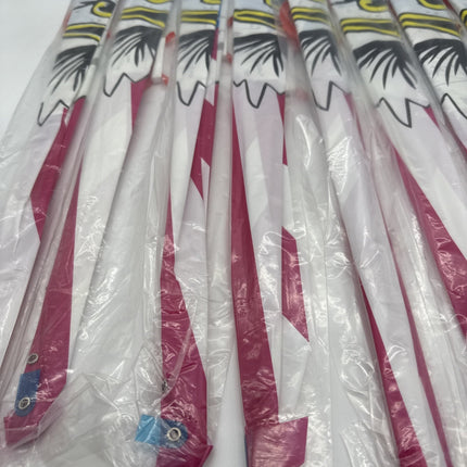 Lot Of 8 American Eagle Flag Style Single Line Kite Easy To Fly Children Kids