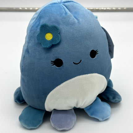 Squishmallow 7.5" MARYBETH THE OCTOPUS Plush Toy Blue 2022 NWT