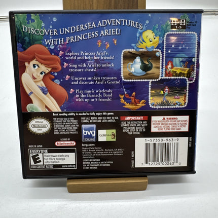 Nintendo DS - Little Mermaid: Ariel’s Undersea Adventure -- Tested