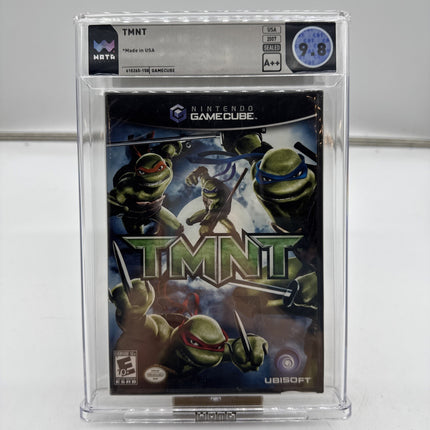 TMNT Nintendo GameCube Factory Sealed New WATA 9.8 A Graded Ubisoft