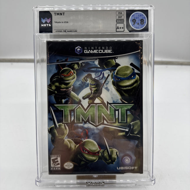 TMNT Nintendo GameCube Factory Sealed New WATA 9.8 A Graded Ubisoft