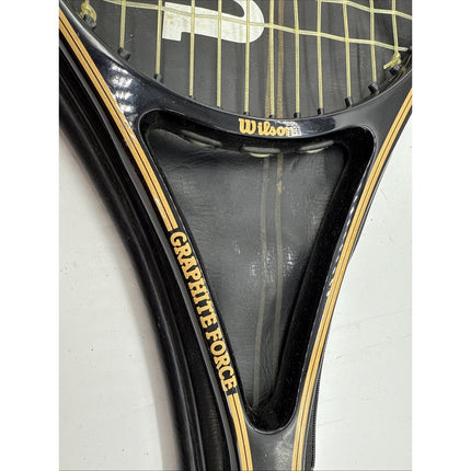 Wilson Graphite Force Graphite Composite Midsize Tennis Racket 4 3/8 (L3) Grip