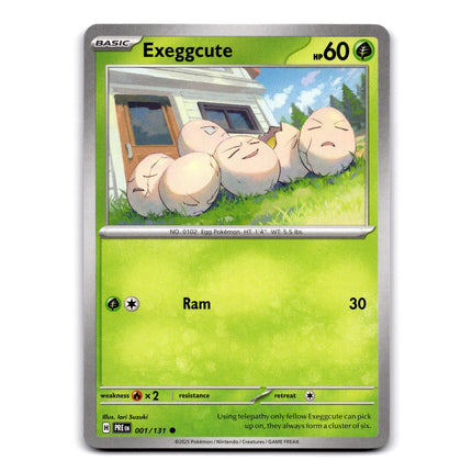 Exeggcute Common SV: Prismatic Evolutions 001/131 NM