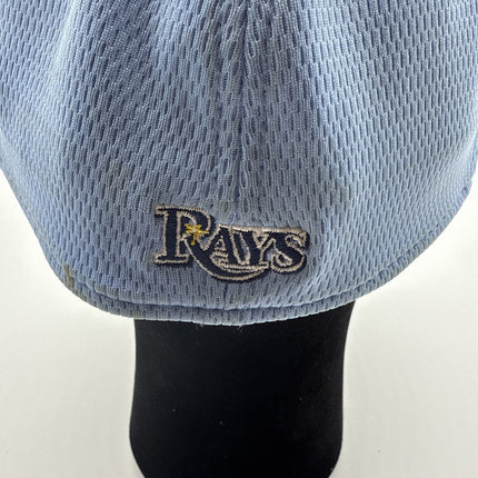 Tampa Bay Rays Devil Rays Hat New Era 39Thirty Fitted Baseball Cap Hat Size L/XL