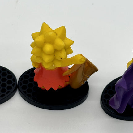 2015 Greenbrier Simpsons Figures Lot Of 5 Bart Lisa Maggie Homer Marge