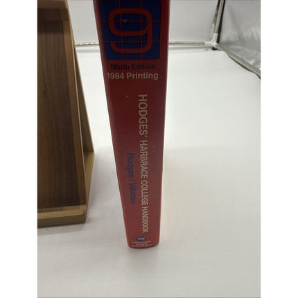 Harbrace College Handbook 1984 -1984 publication - Hardcover - VERY GOOD