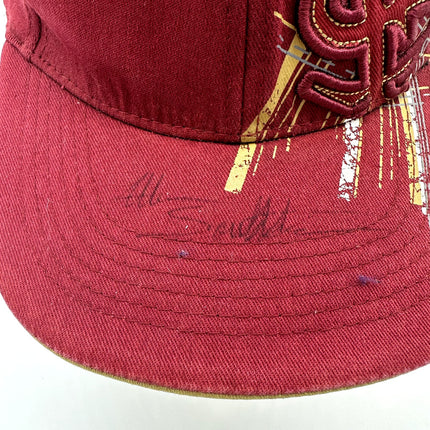 Top Of The World Hat Cap Florida State Seminoles Player Signed And Worn